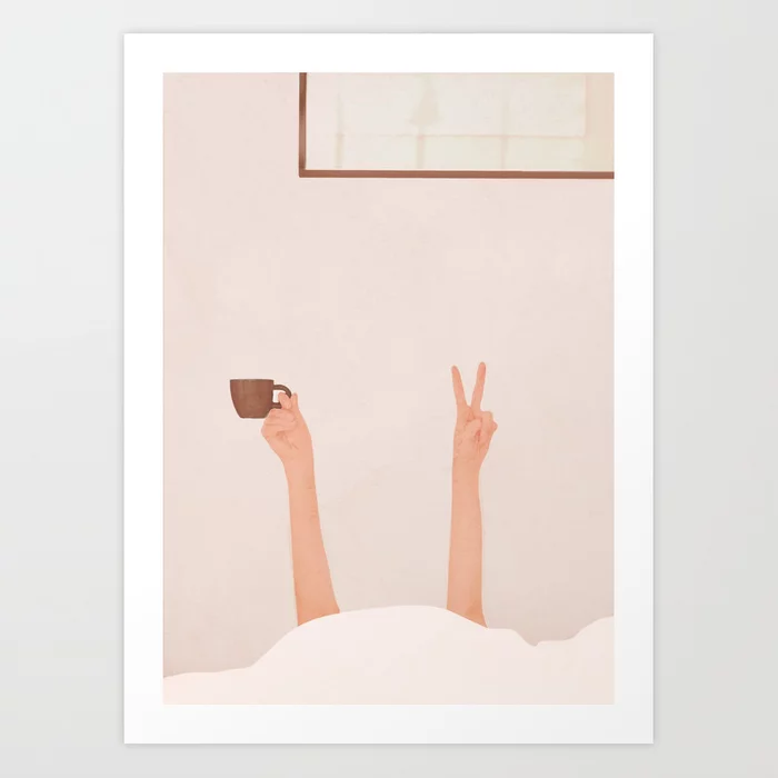Good Peaceful Morning Art Print
